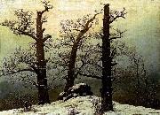 Caspar David Friedrich Dolmen in the Snow china oil painting artist
